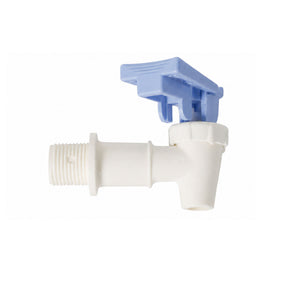 Oasis White Water Cooler Faucet Belled With Male Threads