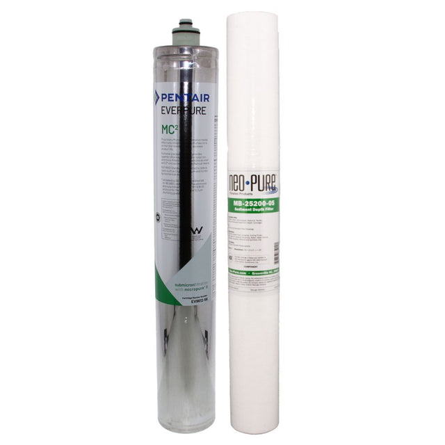 Everpure MC2 + Neo-Pure 20" EC210 Sediment Filters
