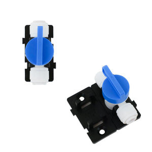 NeoFit - Acetal White Ball Valves 1/4" tube
