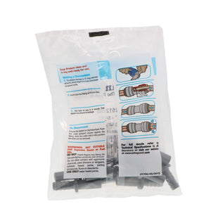 John Guest Stem Barb Connector  - 3/8 OD Stem x 5/16 ID Barb