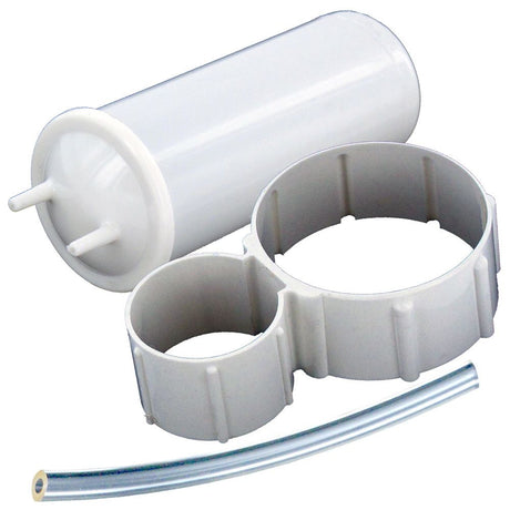 Mini Carbon Post-Filter with Support Ring Assembly