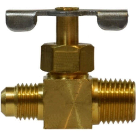 Brass LF 71104SAE 1/4" X 1/4" Needle