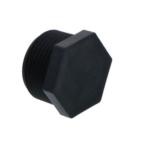 Pipe Plug Hex Head - 3/4" MNPT Polypro Black