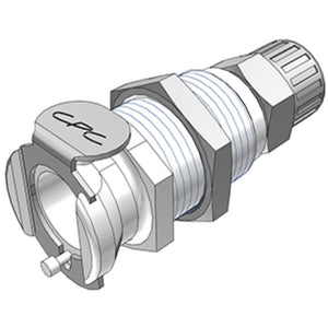 PLC12006 Panel Mount PTF Coupling Body 3/8 PTF