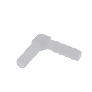 Kynar PVDF Tube Stem 90 Barb - 1/4