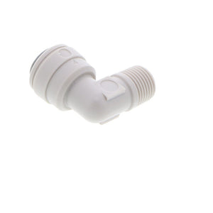 John Guest Fixed Elbow NPTF - 1/4 x 1/8  NPTF