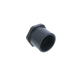 Schedule 80 PVC Bushing 1-1/2" Spigot x 1" FPT