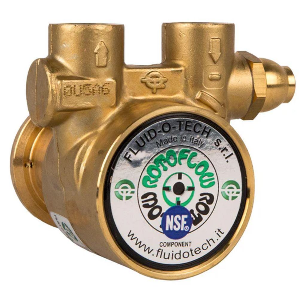 Fluid-O-Tech High Volume Rotary Vane Pump