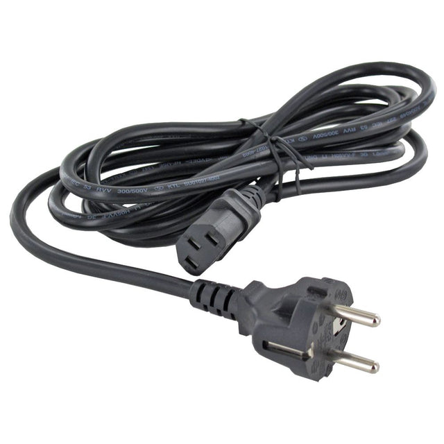 Pure Water 7276B European Power Cord IEC 250 VAC