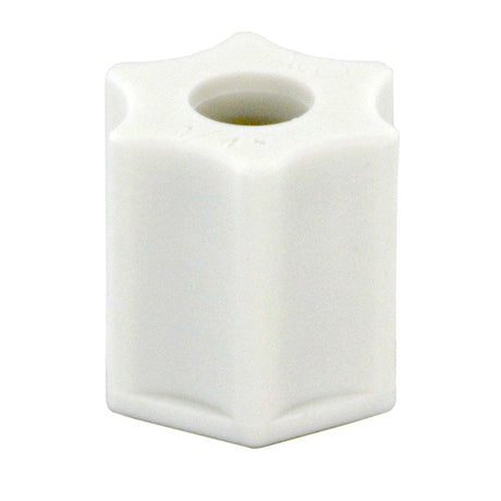 JACO P-PG-4 Polypropylene Plastic Gripper Nut 1/4 OD Tube