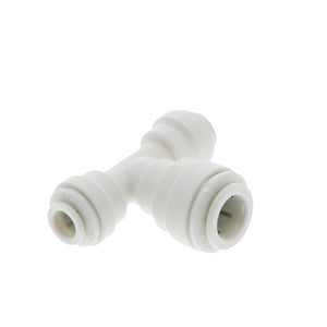 John Guest Reducing Tee Polypro - 1/4 x 1/4 x 3/8 Branch