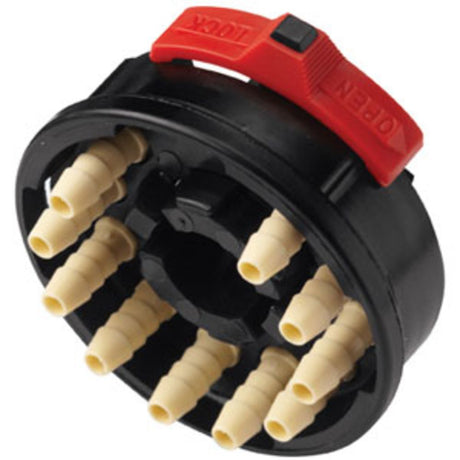 TMB100212 Non-Valved Hose Barb Coupling Insert with Male Fitting Inserts 1/8 ID Barb