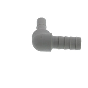 DMfit Stem Elbow Barb Connector  - 1/4 OD Stem x 5/16 ID Barb