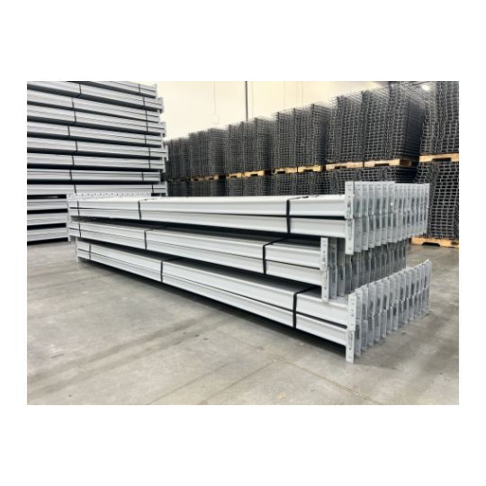 PALLET RACK BEAMS 144" x 3.25" SPEED RACK TEAR DROP [90/lot] - 1 Lot [90 Beams]