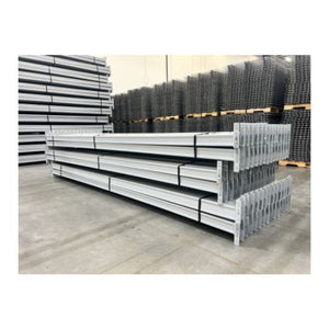 PALLET RACK BEAMS 144" x 3.25" SPEED RACK TEAR DROP [90/lot] - 1 Lot [90 Beams]