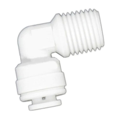 Male Elbow Check Valve Stainless Steel - 1/4" Push-in x 1/8" MPT