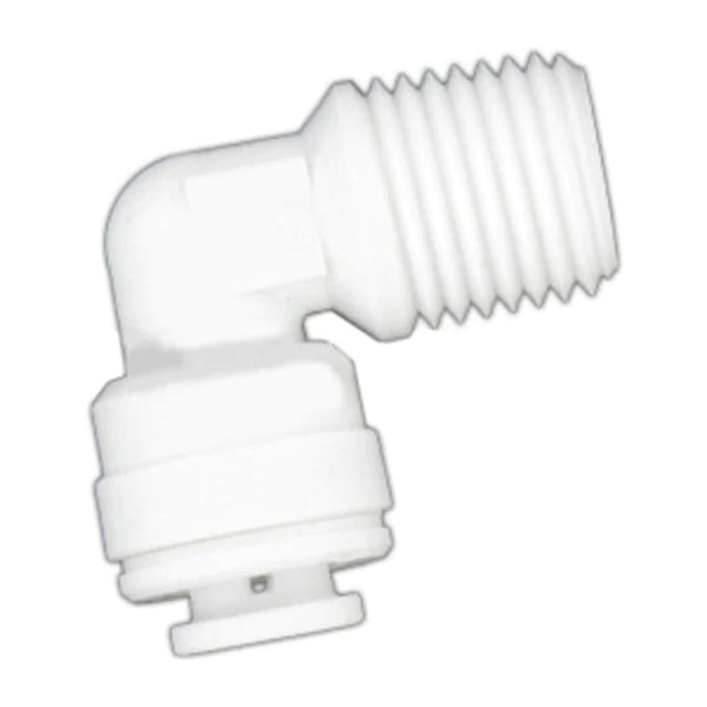 Male Elbow Check Valve Stainless Steel - 1/4" Push-in x 1/8" MPT