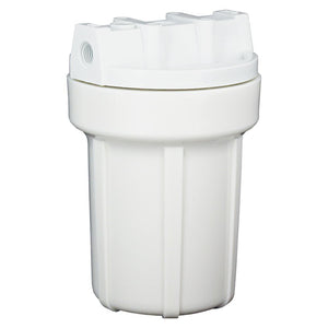 Watts FH500WW14 5" Water Filter Housing 1/4 White Sump No PR - 1/4" FPT