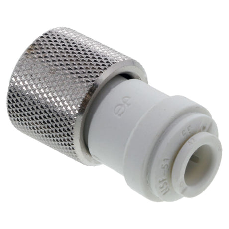 John Guest Female Adapter UNF - 1/4 x 9/16-24 UNEF