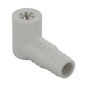 John Guest VA2/VA4 Fitting Only - 1/2 & 5/8 ID Barbed Elbow