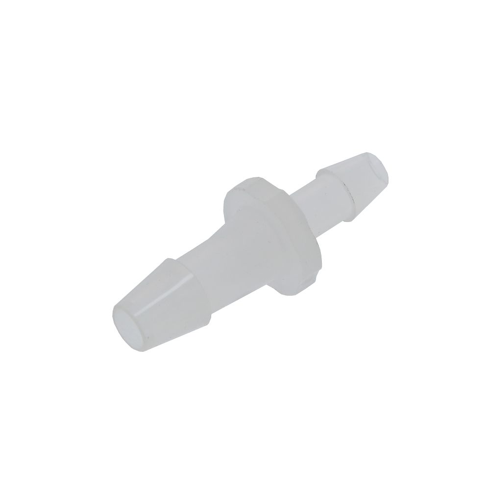 FitQuik Polypropylene Tube to Tube Straight Reducer Fitting - 1/4" ID barb x 3/16" ID