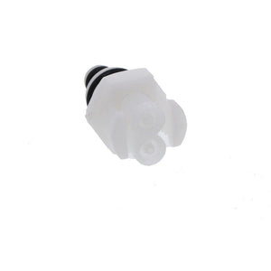 Colder PTC22010 Non-Valved Free Floating Hose Barb Coupling Insert - 1/16 ID Barb