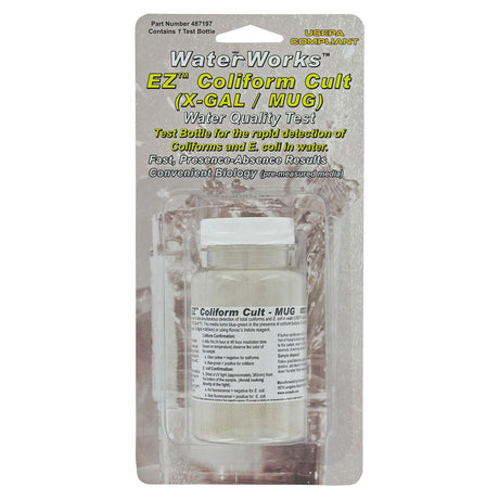 Waterworks EZ Coliform Cult - MUG 487197
