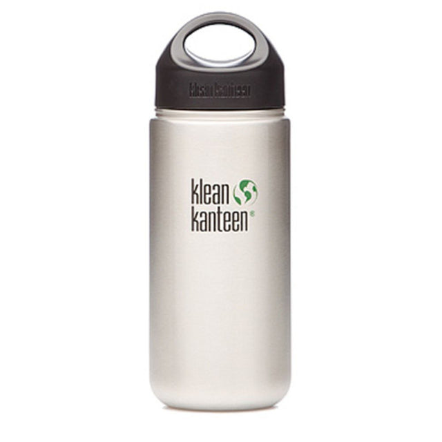 Klean Kanteen Wide 18oz. Stainless Steel Water Bottle