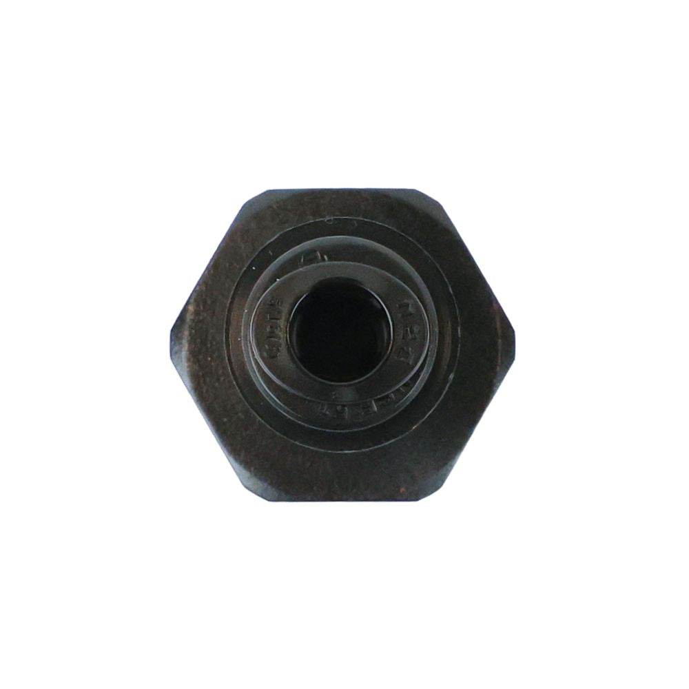 NeoFit - Acetal Natural Black Female Adapter 8mm[5/16"] tube x 5/8" BSP[P] - Cone Type