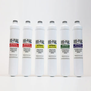 Neo-Pure RO Pure One Year Pre and Post filter Kit with Membrane Replacement For Watts Premier 531155