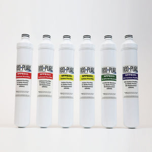 Neo-Pure RO Pure One Year Pre and Post filter Kit with Membrane Replacement For Watts Premier 531155
