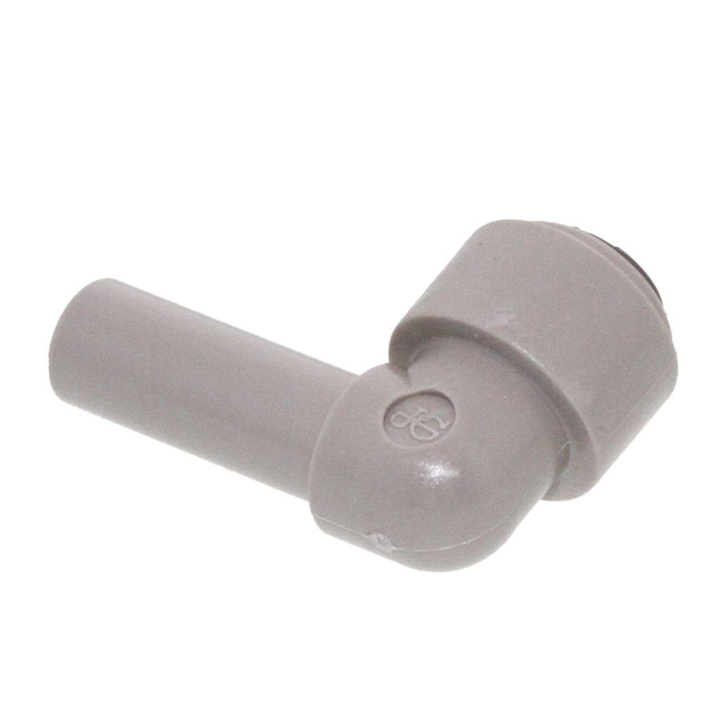 John Guest Stem Elbow Connector - 1/4 Stem x 1/4