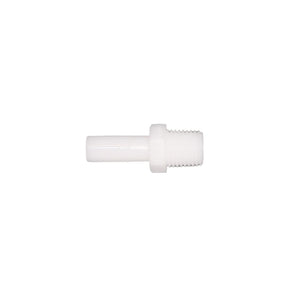 NeoFit - Acetal Natural White Stem Adapter 10mm stem x 3/8"BSPT