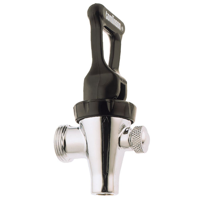 Tomlinson 1000583 SC-1 Series Metal No-Drip Hot Beverage Dispensing Faucet w/ Chromed Brass Bonnet