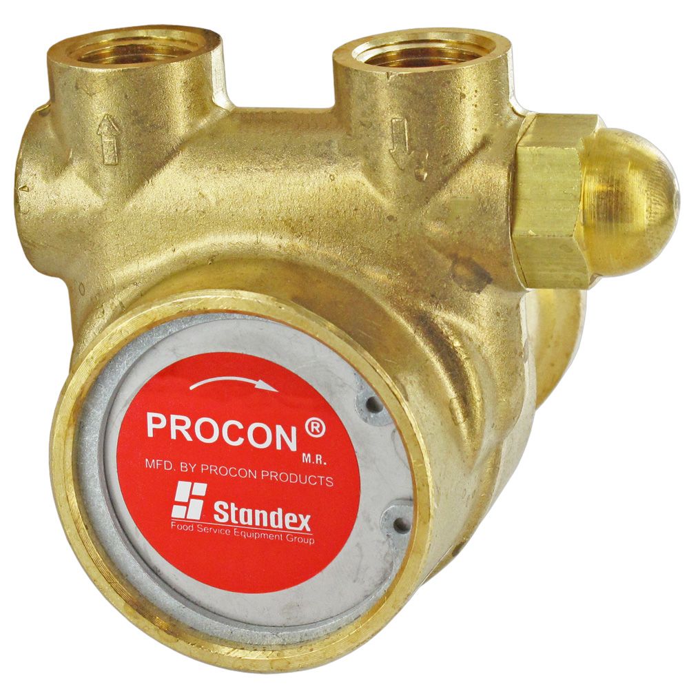 Procon Pump NSF Brass 100 GPH 3/8" NPT - 150 psi PRV w/ 1143-2 Plastic Coupling [Clamp-on]