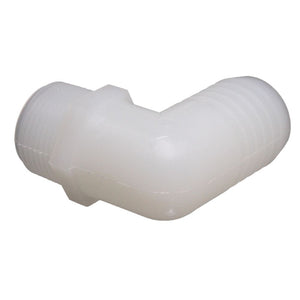 Male Elbow Barb x Male NPT - 1" HB x 3/4" MNPT