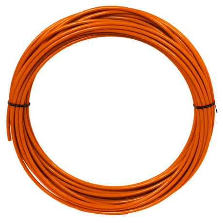 Orange 1/4" OD LLDPE Polyethylene Tubing