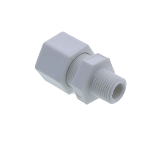 JACO 10-10-6-P-PG Polypropylene Male Connector 5/8 OD Tube x 3/8 MPT