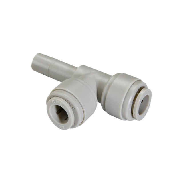 NeoFit - Acetal Gray Run Stem Tee 8mm [5/16"] tube x stem 8mm [5/16"] 