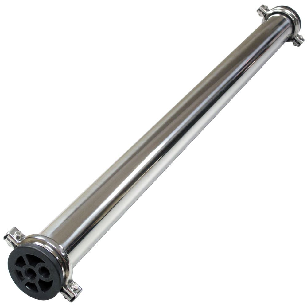 Stainless Steel Membrane Housing 2.5" x 40" 3/8" Feed