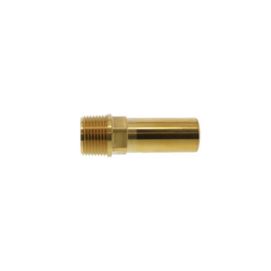 John Guest Brass Male Stem Adapter NPT - 3/4 CTS x 3/4 NPT