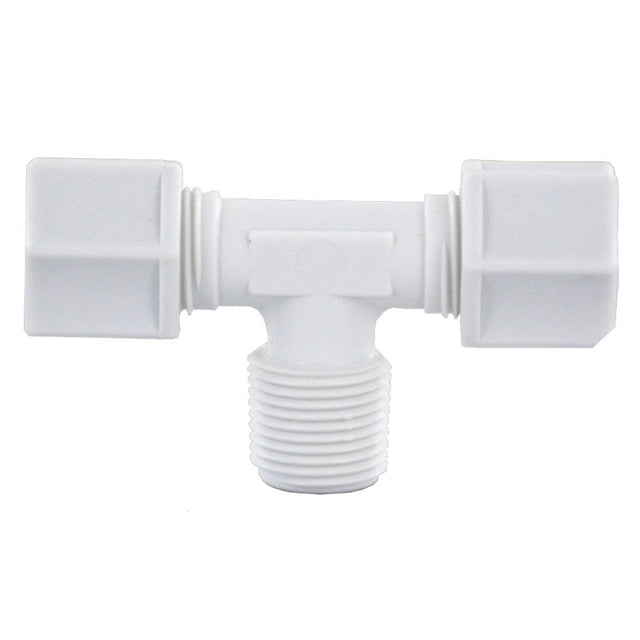 JACO 60-8-8-N-O Nylon Male Branch Tee 1/2 OD Tube x 1/2 MPT