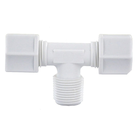 JACO 60-5-4-N-O Nylon Male Branch Tee 5/16 OD Tube x 1/4 MPT
