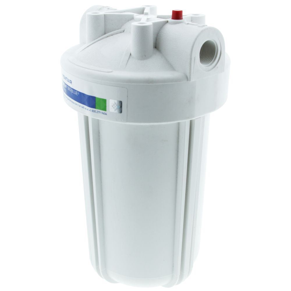 Pentek [166083] [166081] 10" Big White Water Filter Housing With Pressure Relief
