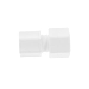 JACO 25-8-8-P-O Polypropylene Female Connector 1/2 OD Tube x 1/2 FPT