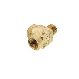 Extruded Brass Street Tee 1/2 MPT x 1/2 FPT  x 1/2 FPT