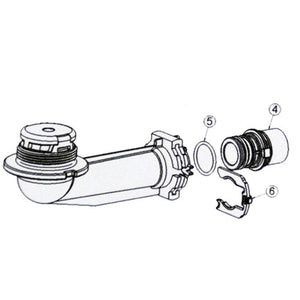 CH20521 Replacement Connector Kit for WellMate Pressure Tanks - 1-1/4" NPT