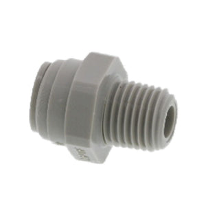 DMfit Straight MNPT Male - 5/16 Push-In x 1/4 MNPT