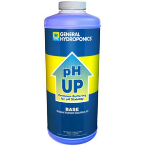 General Hydroponics GH1522 pH Up Liquid Quart