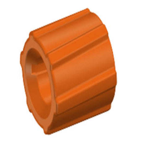 LMSR36 Orange Nylon Rotating Luer Lock Rings